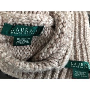 ralph lauren womens hat and scarf set